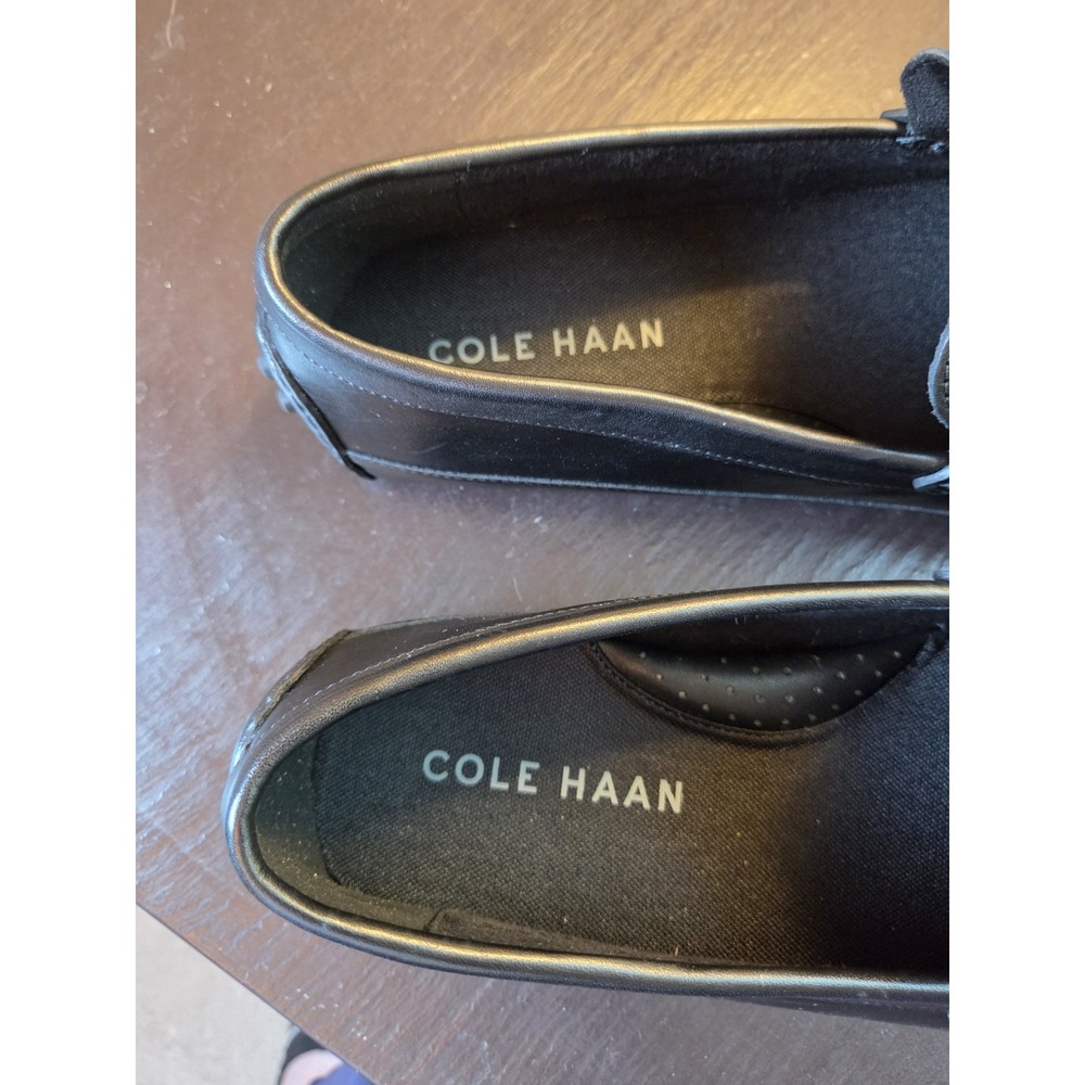 Cole Haan Men's Hall Grand Penny Driver Black Leather Size 9.5M C41767 NEW! $130 - Picture 9 of 11